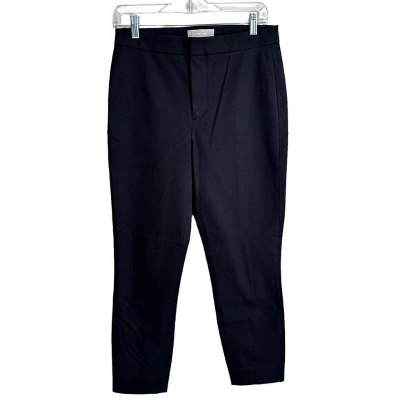 Everlane The Fixed Waist Stretch Cotton Pant Black 6 - Picture 1 of 8